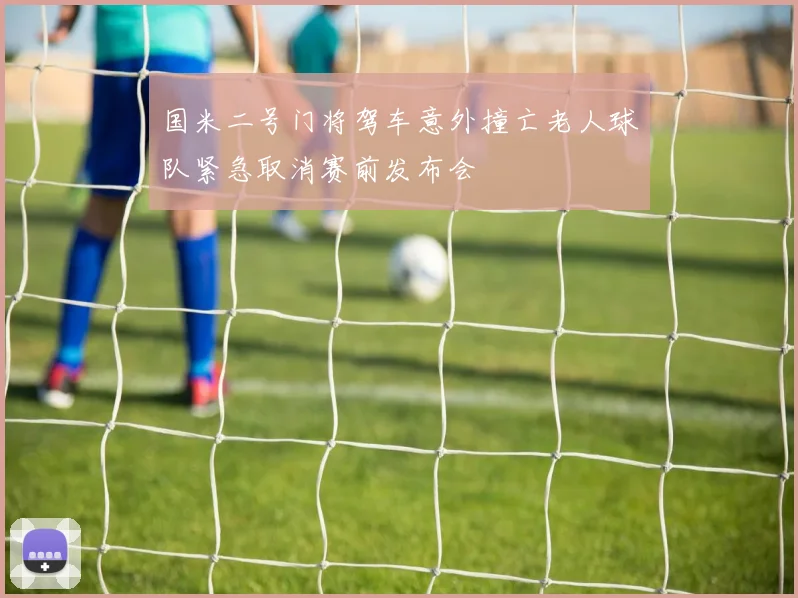 国米二号门将驾车意外撞亡老人球队紧急取消赛前发布会