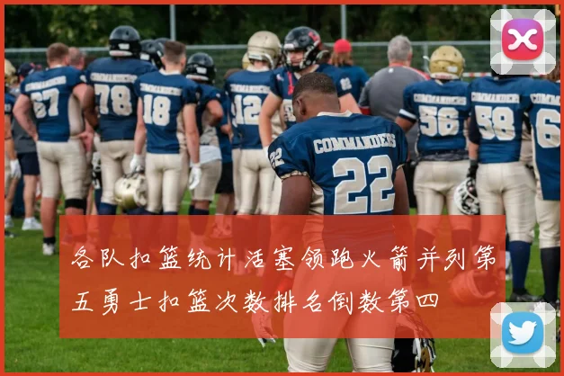 各队扣篮统计活塞领跑火箭并列第五勇士扣篮次数排名倒数第四